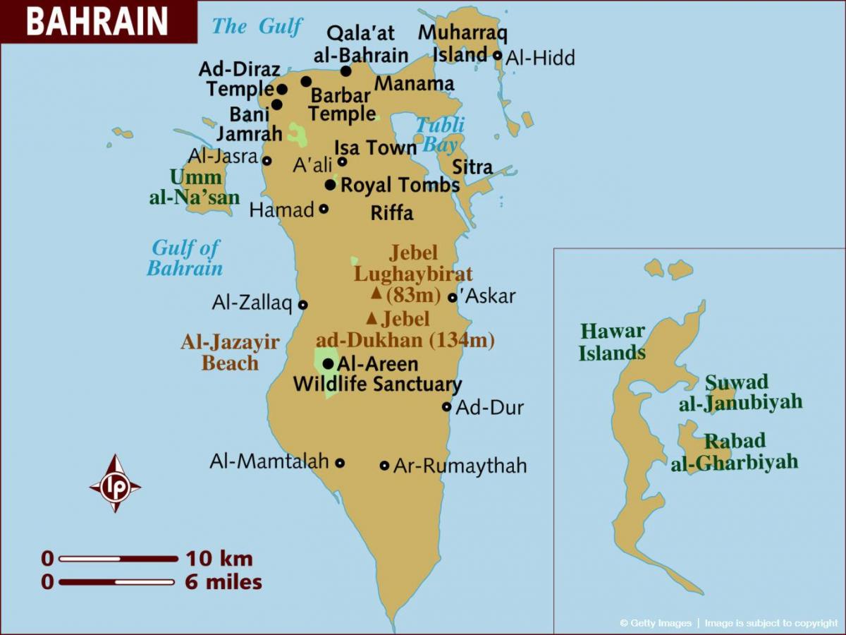 Al-Bahrajn mapie