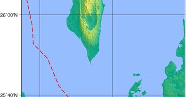 Mapa Bahrajnu fizycznej